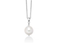 Collana Miluna Donna Giochi di perle in Argento Perla PCL6540B